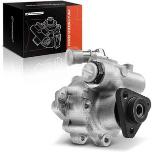 A-Premium Power Steering Pump Compatible with Audi A4 2000-2001, A4 Quattro 1999-2002, Volkswagen Passat 1998-2005, L4 1.8L, Replace # 8D0145156K, 8D0145156KX