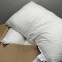 Beckham Hotel Collection Bed Pillows King Size Set of 2 - Down Alternative Pillow for Back, Stomach or Side Sleepers (White)