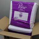 Poise Incontinence & Postpartum Pads for Bladder Leaks, 6 Drop Ultimate Absorbency, Long Length, 90 Count, 