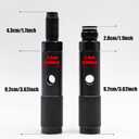 12gram CO2 Cartridge Small Cylinder Quick Charge Adapter for Paintball PCP Airsoft Soda Water