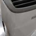 BLACK+DECKER Portable Air Conditioner, 10,000 BTU (6,300 BTU SACC) for Rooms up to 450 Sq. Ft., Portable AC with Follow Me Remote Control and Window Kit, BPACT10WT, White