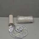 Small Lampshades Set of 2, Beige Linen Drum Lampshades, 8.66" Top x 8.66" Bottom x 7.87" High Lamp Shade, Lamp Shades Replacement for Table and Floor Lamps, Pendant Light, Handcrafted, Easy Assembly