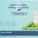 Dish Spray Cleaner Powder Concentrate Refills 4 Pack, Makes 24 fl oz Each, Tahitian Lime