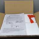 Large Outdoor Wall Lantern Sconce, 16.3 Inch Tall Modern Outdoor Wall Light Fixture, Anti-Rust Exterior Lighting Lamp, Waterproof Exterior Lighting with clear glass for Porch, Entryway, Garage (White)