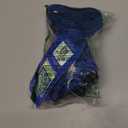 Dog Friendly Co. Dog Harness | Chafe Resistant Webbing, Adjustable Neck & Chest, and Heavy Duty D-Ring | Sturdy, Comfortable, Easy to Use | Classic Blue, Size M