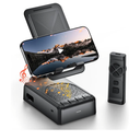 Birthday/ChristmasGifts for Men Women,Cell Phone Stand with Bluetooth Speaker and Remote Control(Video Control/Camera Control), Portable Bluetooth Speaker for Home and Outdoors, All Day Playtime