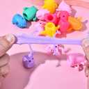 3 x 20 PCS Cute Finger Puppets Toys,Monster Stretchy Finger Puppets Fidget Toys,Soft Rubber Finger Doll Toys for Role Playing,Party,Christmas