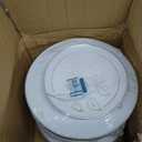 Floral Silver, 16 Salad Plates (7.5") & 16 Dinner Plates (10"), 4/32 Count