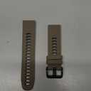 ANCOOL for Fenix 6S/Fenix 7S/Fenix 5S Watch Band 20MM Silicone Watch Band for Fenix 8 43mm/5S Plus/6S Pro/7S Pro/Instinct 2S(Brown-Dark Gray) (1 Pack)