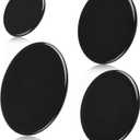 Upgraded Gas Stove Burner Cap Set - 4Piece Metal Cooker Hat Replacement Kit, For SABAF Stoves, Includes 1 Large, 2 Middle, and 1 Small Cap(Flat)