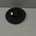 AISITIN 3.5W Solar Fountain Pump for Water Feature Outdoor DIY Solar Bird Bath Fountain with Multiple Nozzles, Solar Powered Water Fountain for Garden, Ponds, Fish Tank and Aquarium (Black)