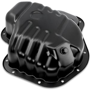 Engine Oil Pan with Drain Plug, Compatible with 2002-2006 Toyota Camry, 2002-2006 Solara, 2009-2013 Corolla, 2009-2013 Matrix, 2001-2007 Highlander, 2004-2005 RAV4, L4 2.4L, Gas 2AZ-FE