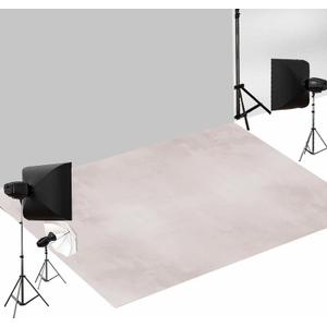 Kate Floor Mat Photo Studio Photography Printed Rubber, 5x4ft, Snow 3 (Light Pink)