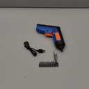 Cordless Screwdriver 4V, SORAKO Small Electric Screwdriver, Power Screwdriver 2000mAh Rechargeable with LED Light, 6Nm Screw Gun, 10 PCS Screwdriver Kit for Home DIY