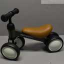 Retrospec Cricket Baby Balance Bike, 4-Wheel Ride-On Toy for Ages 12-24 Months  First Bike & Toddler Bike for 1 Year Old Boys & Girls, First Birthday Gift (Olive Drab)