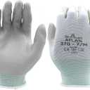 SHOWA Atlas 370B Professional Nitrile Work Gloves,for Landscaping, Gardening & Assembly, General Purpose Gloves (Small, White)