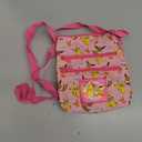 Pokemon Shoulder Bag Kids Teens 3D Pikachu Crossbody Bag Travel Vacation Anime Gifts (Pink Aop)