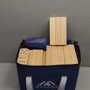 Giant Tumble Tower Games for Kids and Adults 57 Blocks New Zealand Pine Wooden Blocks Stacking to Over 4.2FT Family Game for Indoors Outdoors Yard Games for Family