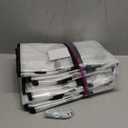 Moving Bags Heavy Duty Extra Large, Alternative for Moving Boxes & Moving Supplies, Clear Storage Bins with Lids, Plastic Packing Tote, Storage Bags for Clothes with Handles & Zippers(Clear, 6 Pack)