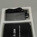 4 Channel Bluetooth 5.0 Stereo Amplifier, 50Wx4 HiFi Power Amp, 1200W Max, USB/SD/FM, Class D Home Audio Receiver for Home Theater & Karaoke, Includes Remote & Power Adapter