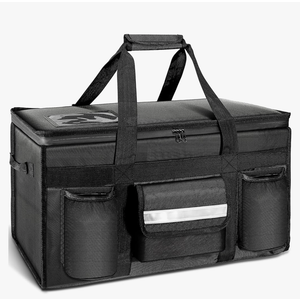 MyLifeUNIT 80 Cans Insulated Cooler Bag for Food & Pizza Delivery Bag Suitable for Car, Bike, Camping, Picnic, Beach, XXX-Large Size