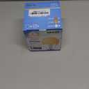 HEKEE Dusk to Dawn Light Bulbs A19 8W 900 Lumens, Outdoor Porch Lights, 60 Watt Equivalent, Amber LED Orange-Yellow Sensor Bulb, Security Bulb(Auto On/Off), E26 Screw Base(4 Pack) (2000k Warm Amber Glow)