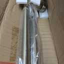 2 Pack Antique Bronze Disc Curtain Rods, 28-48 Inches Window Curtain Rod,Adjustable Room Darkening Drapery Rod with Aluminum Finials and Brackets,Wrap Around Design, Antique Bronze