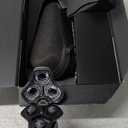 Philips Norelco Shaver i9000, Wet & Dry Electric Shaver, Ink Black, SenseIQ Technology, Triple Lift & Cut System, 360 Rotating Dual SteelPrecision Precision Blades, Nose Trimmer, Model X9000/90