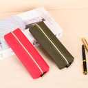 Luxury Pen cases for adults, Fashion pen case, Medium college pencil case Big Capacity pencil pouch.