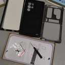 Samsung S22 Ultra Metal Case with Screen Protector Camera Protector Military Rugged Heavy Duty Shockproof Case with Stand Full Cover Tough case for Samsung S22 Ultra (S22 Ultra, Black)