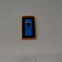 Electronic Lighter Smart USB Rechargeable, Mini Portable Design with Touch Dual-Sided Ignition - Windproof and flameless, Featuring Plasma Technology, Battery Indicator, and Lightweight Build (Blue)