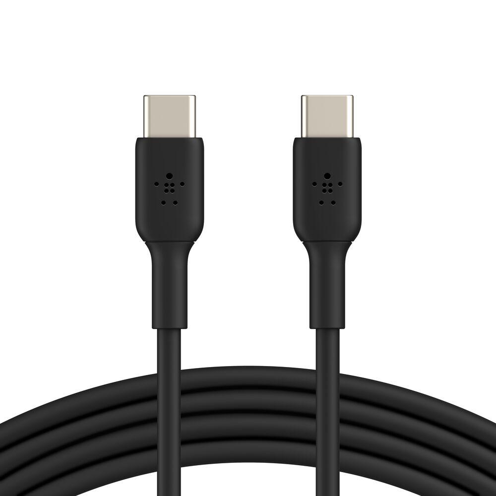 USB-C to USB-C Cable (1m / 3.3ft, Black)