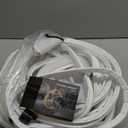 40FT Extra Long Kerf Weather Stripping Door Seal for Large Gaps and Easy Installation (White)