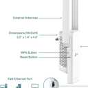 TP-Link AC1200 WiFi Extender, 2023 Engadget Best Budget Pick, 1.2Gbps Signal Booster for Home, Dual Band 5GHz/2.4GHz, Covers Up to 1500 Sq.ft and 30 Devices,Support Onemesh, One Ethernet Port (RE315)