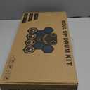 Electric Drum Set, 9 Drums Portable Practice Pad, Electronic Drum Kit with Built in Speakers, Drum Sticks, Headphone Out Jack, Christmas Birthday Gifts for Kids and Adults (Medium)