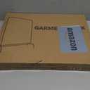 JIUYOTREE Metal Clothing Rack, 43.3 Inches Garment Rack with Bottom Shelf for Hanging Clothes, Coats, Skirts, Shirts, Sweaters, Black (no wheel)