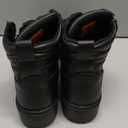 Milwaukee Leather MBL9320W Women's Black Premium Leather Wide-Width Lace-Up Motorcycle Rider Boots (8.5 Wide)