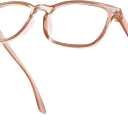 Blue Light Glasses for Woman Men | 99% Blue Light Blocking Glasses | Computer Glassess | Night Driving | Gaming | TV Phone Screen Reader Square Frame | Anti Eyestrain & UV Glare Protection ((2) Leopard & Wheat)