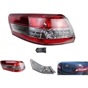 Outer Rear Tail Brake Light Lamp Tail Light Compatible with 2010-2011 Toyota Camry XLE SE LE |Include LED | TO2804106/8156006340 (Left Driver Side)