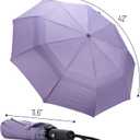 Mr. Pen- Windproof Travel Umbrella, Small Water-Resistant Automatic Folding Umbrella for Rain and Sun, Light, Compact and Portable for Women & Men, Fits Car & Backpack