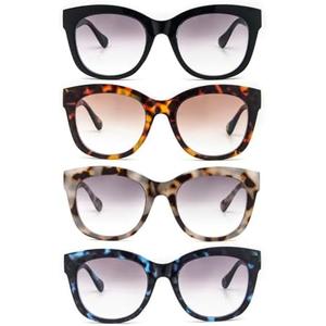 MMOWW 4 Pack Bifocal Reading Sunglasses for Women Men Comfortable UV400 Fashion Square Sun Readers Outdoor Reading Glasses +1.0