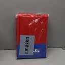 MIULEE Christmas Red Back Tab Blackout Curtains 108 Inch Long 2 Panels Set for Living Room Bedroom, Rod Pocket/Pinch Pleat Extra Long Thermal Insulated Room Darkening Pleated Light Blocking Drapes