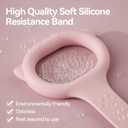 Figure 8 Workout Resistance Band - 3 Elasticities Optional 20 30 40lb, Thicker Durable Arm Back Shoulder Exercise Elastic Rope Yoga Straps Pilates Flexbands, Physical Therapy Stretch Bands