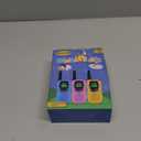 Walkie Talkies for Kids Toys Valentines Day Gifts for Kid Boys Girls 4-6, 3 Miles Range Walkie Talkie to Camping, Outdoor, 4 Year Old Girl Birthday Gifts for 3 4 5 6 7 8 9 Year Old Boy Girl Gifts (Blue&Pink&Yellow)