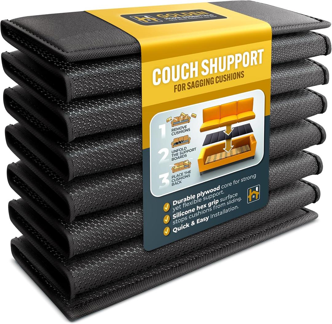Golden Home Essentials Heavy Duty Couch Support for Sagging Cushions 35in x 72in Extra Wide Sofa Cushion Board - Anti-Slip Sofa Cushion Support Board | Breathable Material