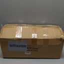 RACE LEAF Patio Chair Cushions 19x19 Inch 4 Pack, Thickened Outdoor Seat Cushions Water Resistant with Non-Slip Ties & Stain Resistant Tufted Design (Beige)