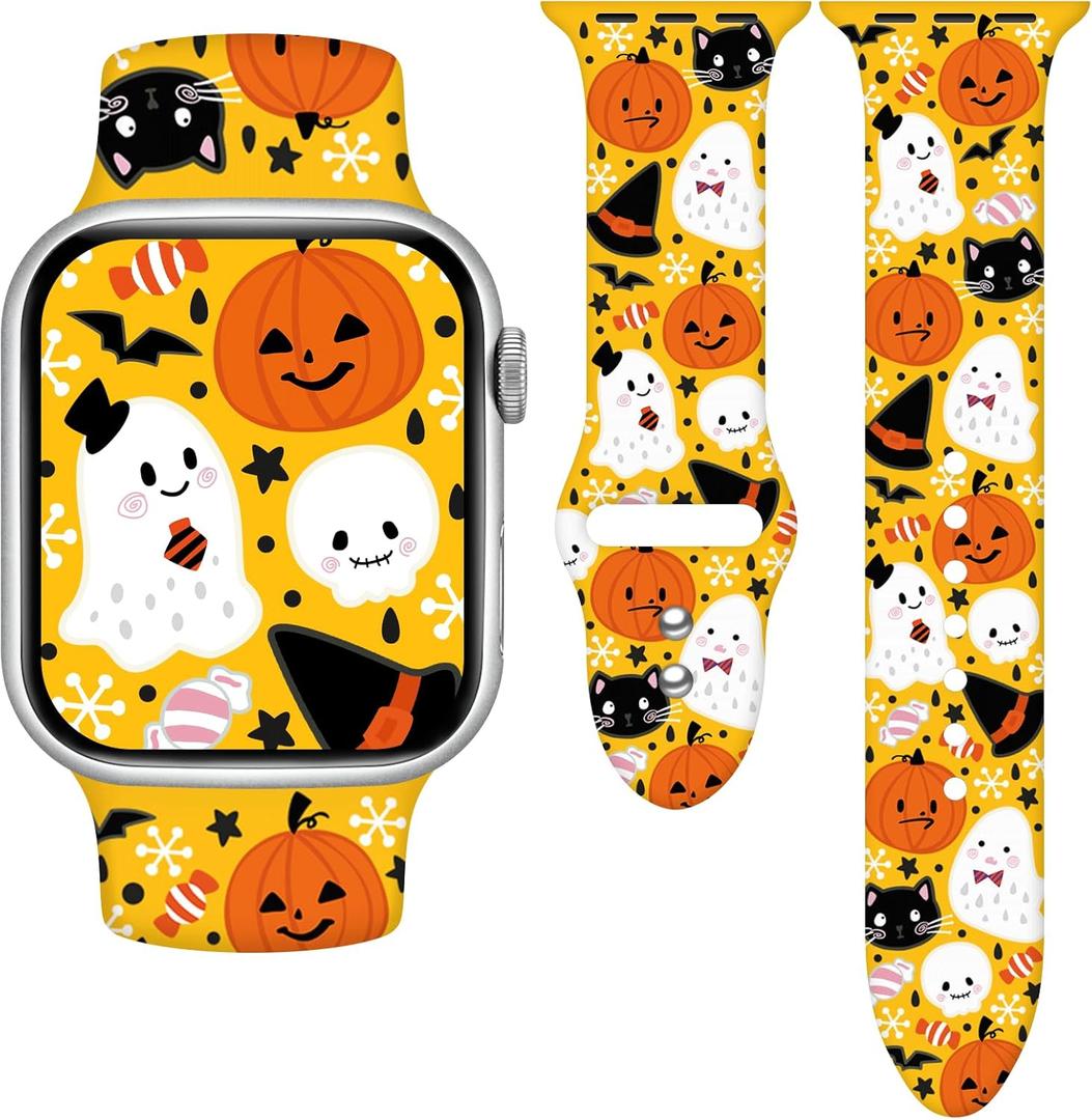 Holidays Watch Band Compatible with Apple Watch Series 11 10 9 8 7 6 5 4 3 Ultra SE for Women Men, Strap Replacement for iWatch 38mm 40mm 41mm 42mm 44mm 45mm 46mm 49mm