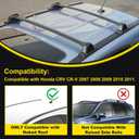 Roof Rack Crossbars Compatible with Honda CRV CR-V 2007 2008 2009 2010 2011