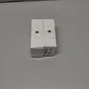 2 x Small Travel Jewelry Box, Portable Jewelry Organizer Case for Women and Girls, Travel Essentials (Light Gray)