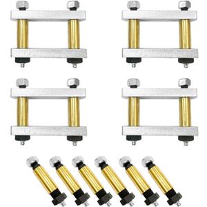 Heavy Duty Shackle Upgrade Kit Trailer Shackle Kit 3.125" Shackles Tandem Axle Replaces UO12-021